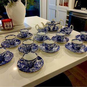 Crown Derby Mikado - Tea Set